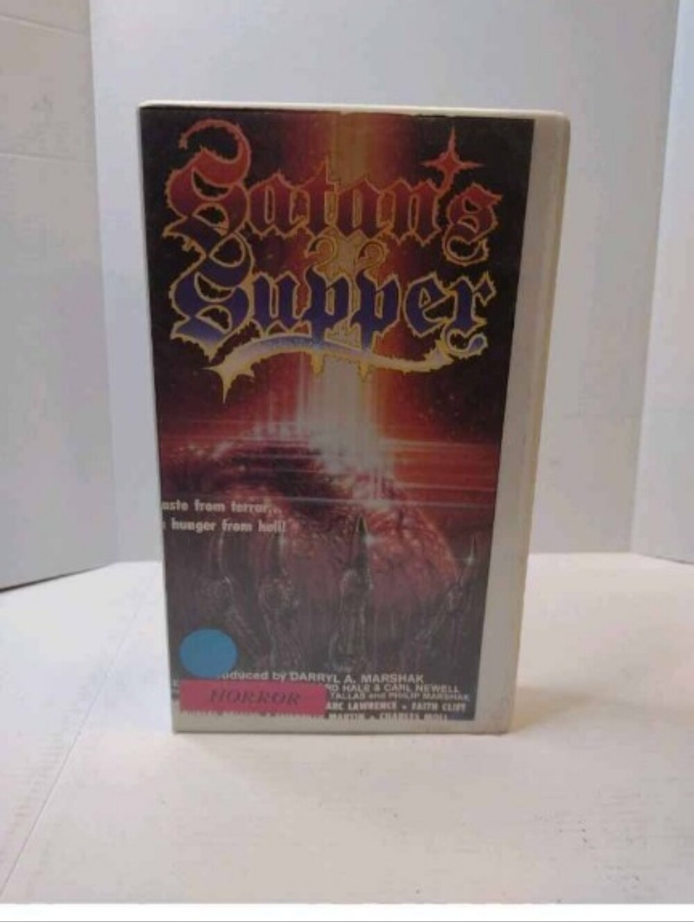 Satan's Supper AKA Cataclysm The Nightmare Never Ends 1986 VHS Horror